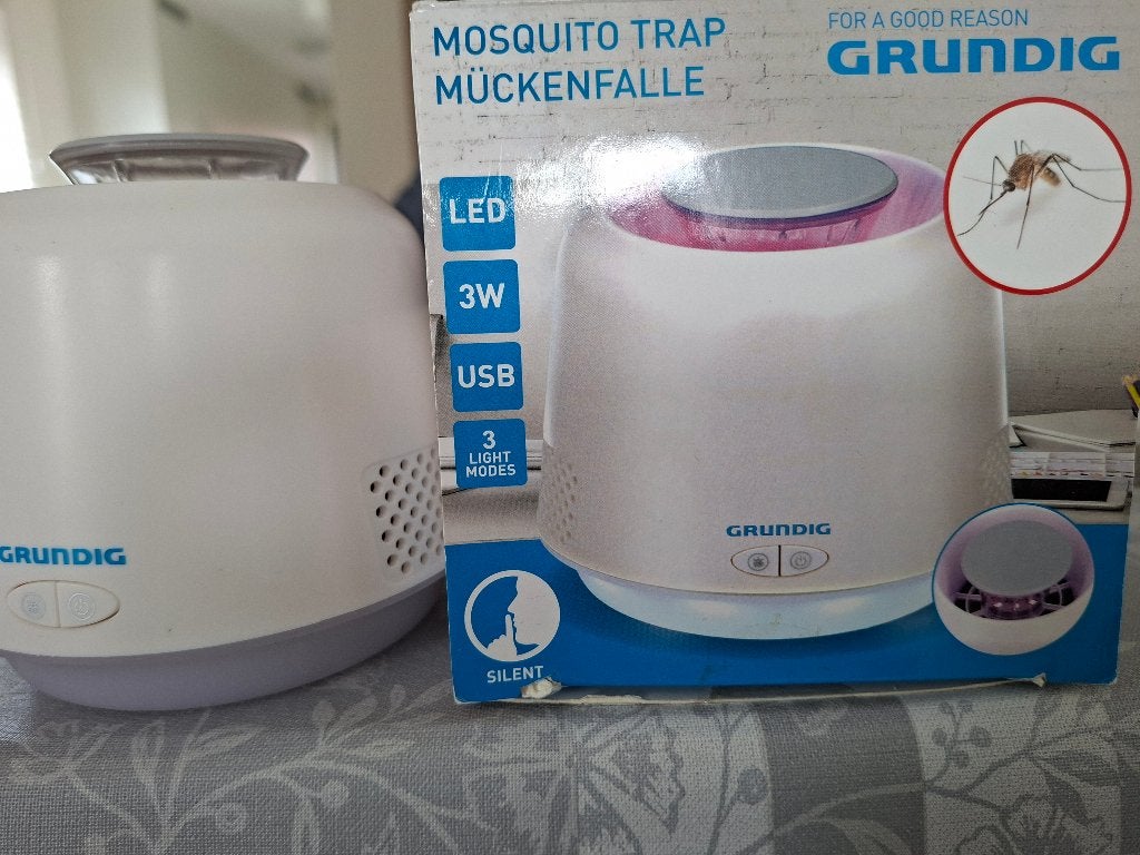 Muggenval: met ventilator, Electroménager, Ventilateurs, Enlèvement, Comme neuf, Ventilateur de table