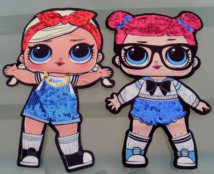 Patch van Lol-popje om op kleding te naaien, Ophalen of Verzenden, Nieuw