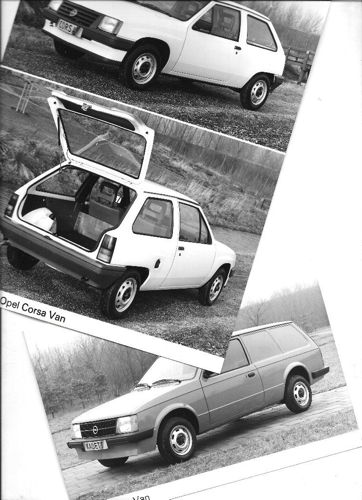 FOURGONNETTE OPEL CORSA/CADETT, Enlèvement ou Envoi, Comme neuf, Opel