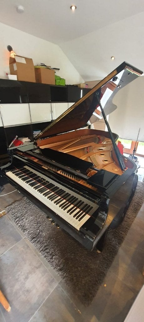 Piano demi-queue Yamaha C6 (212 cm) – Année 2006, Musique & Instruments, Pianos, Enlèvement, Utilisé, Noir, Piano