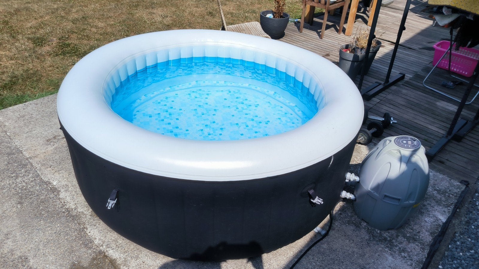 jacuzzi bestway gonflable, Opblaasbaar