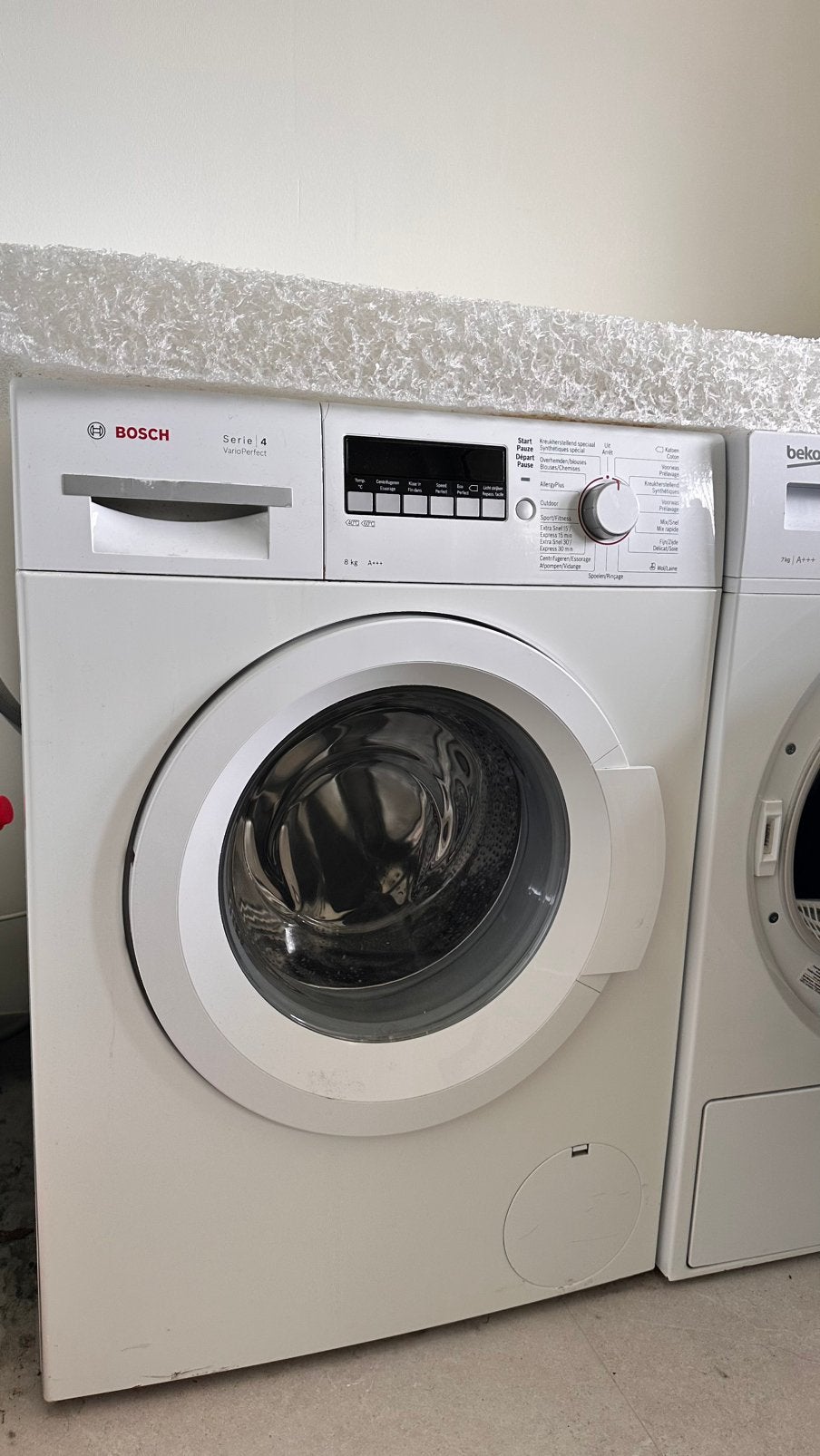 Bosch Serie 4 VarioPerfect wasmachine 8 kg – A+++, Elektronische apparatuur, Ophalen, Zo goed als nieuw