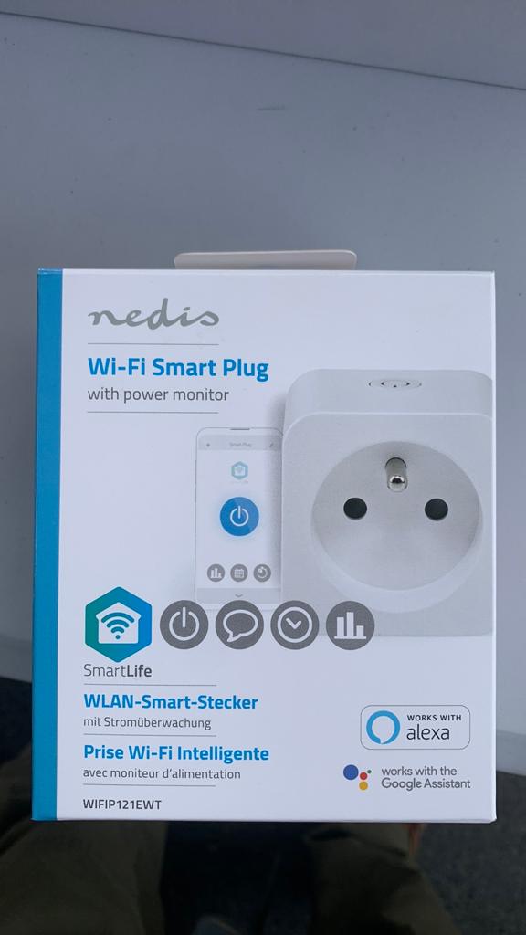 Nedis Smart stopcontact wifi, Bricolage & Construction, Électricité & Câbles, Comme neuf, Prise de courant, Enlèvement ou Envoi