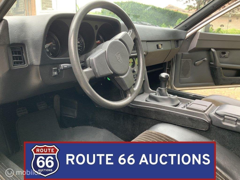 Porsche 924 S | 1986 | Route 66 Auctions, Auto's, Zwart, Bedrijf, Overige carrosserie, Porsche