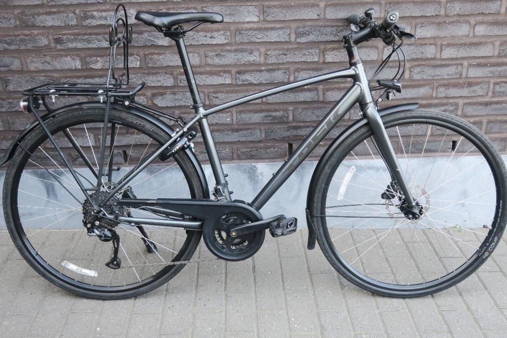 Sportieve Fiets jongen/man Trek 2 DISC EQ maat Medium, Ophalen, Gebruikt, Heren, 45 tot 49 cm