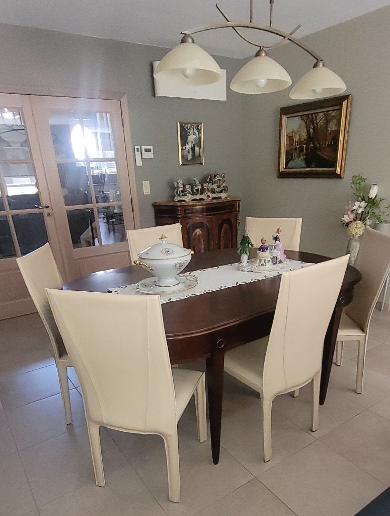 Table en cerisier massif, Maison & Meubles, Enlèvement