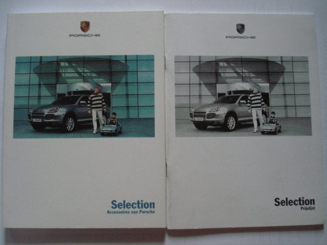 Porsche Selection accessiores 2003 Brochure Catalogue Prospe, Envoi, Utilisé, Porsche