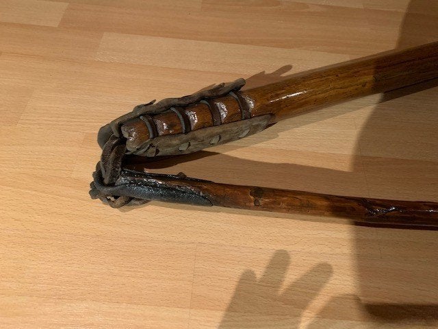 Authentieke vlegel, Ophalen