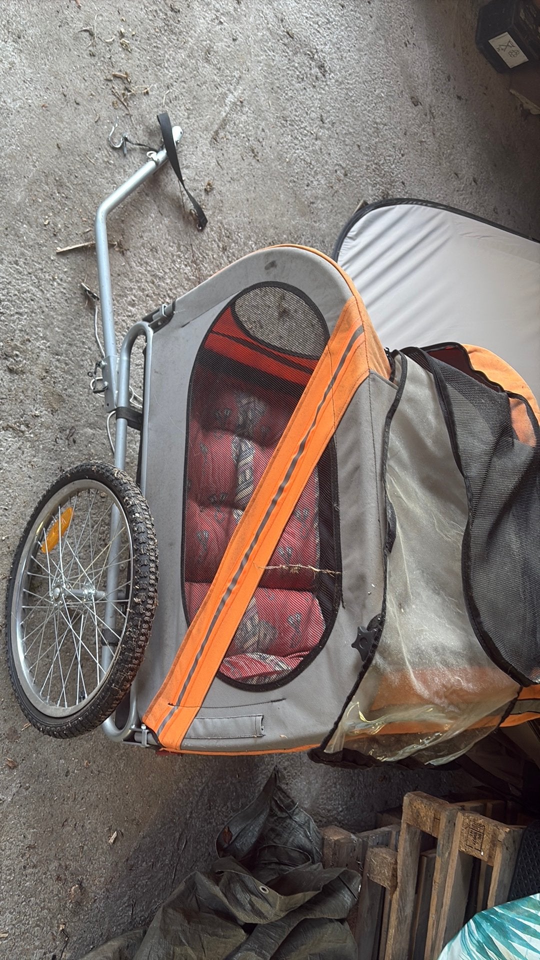 Honden kar fiets, Ophalen, Zo goed als nieuw
