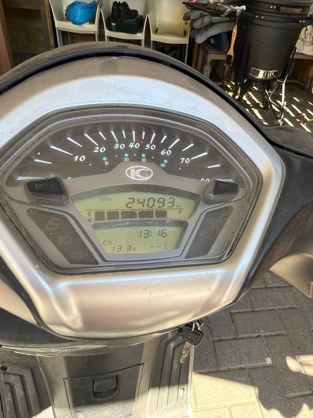 Kymco Like 50cc, Fietsen en Brommers, Ophalen, Gebruikt, Klasse B (45 km/u), Benzine