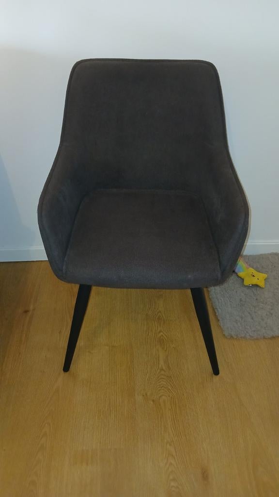 Scandinavische cocktailstoel, Ophalen, Gebruikt, Stof, Eén