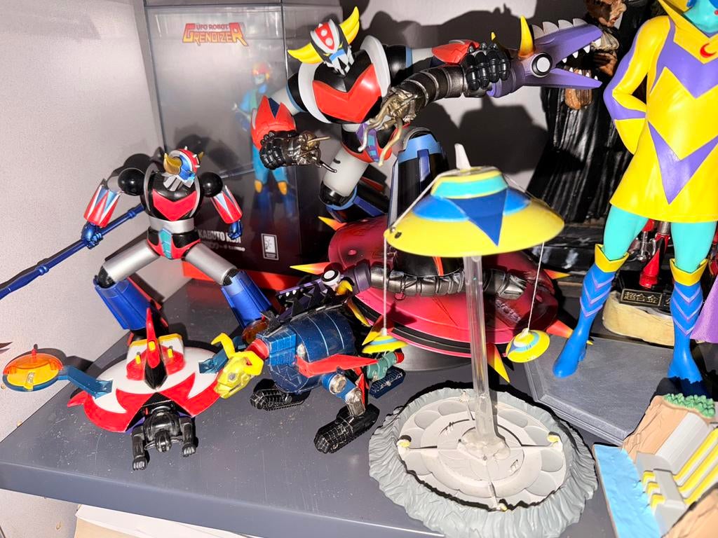Jouets vintage rétro de la collection Goldorak Grendizer, Enlèvement ou Envoi, Utilisé, Autres types