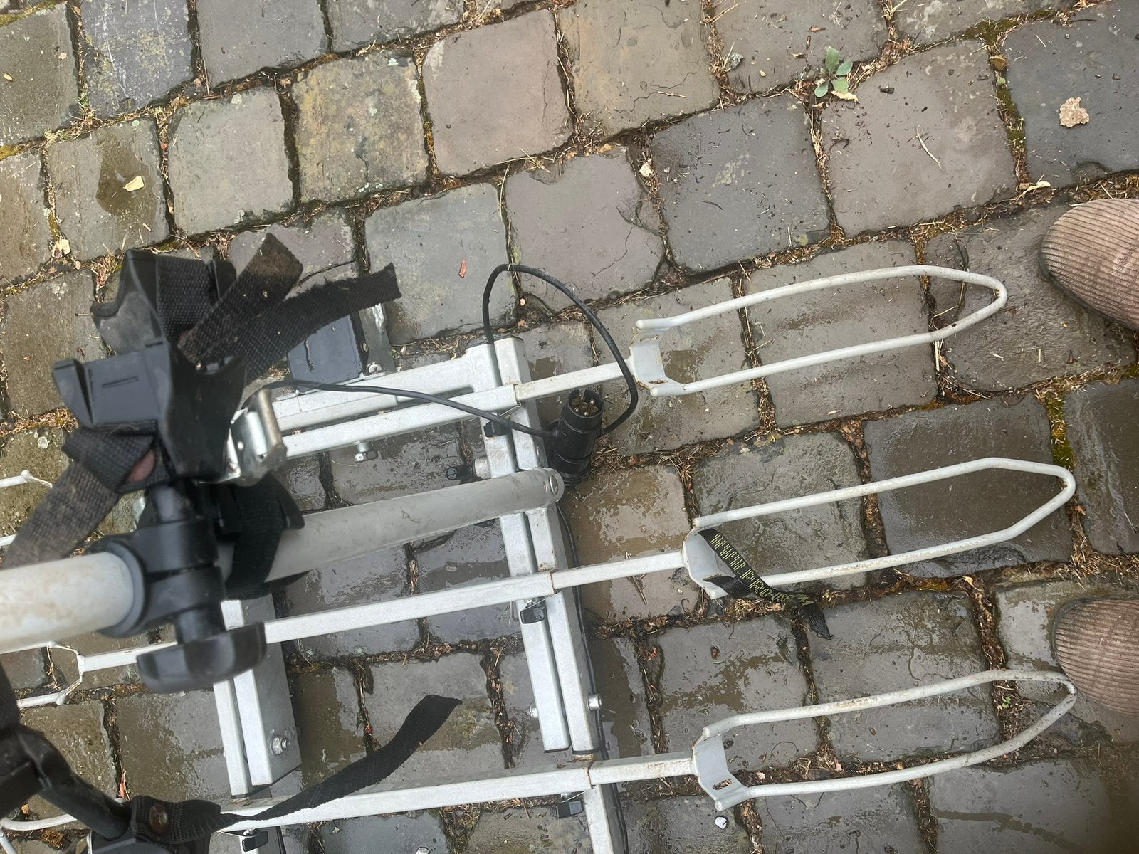 Fietsenrek 4 fietsen, Fietsen en Brommers, Ophalen, Gebruikt