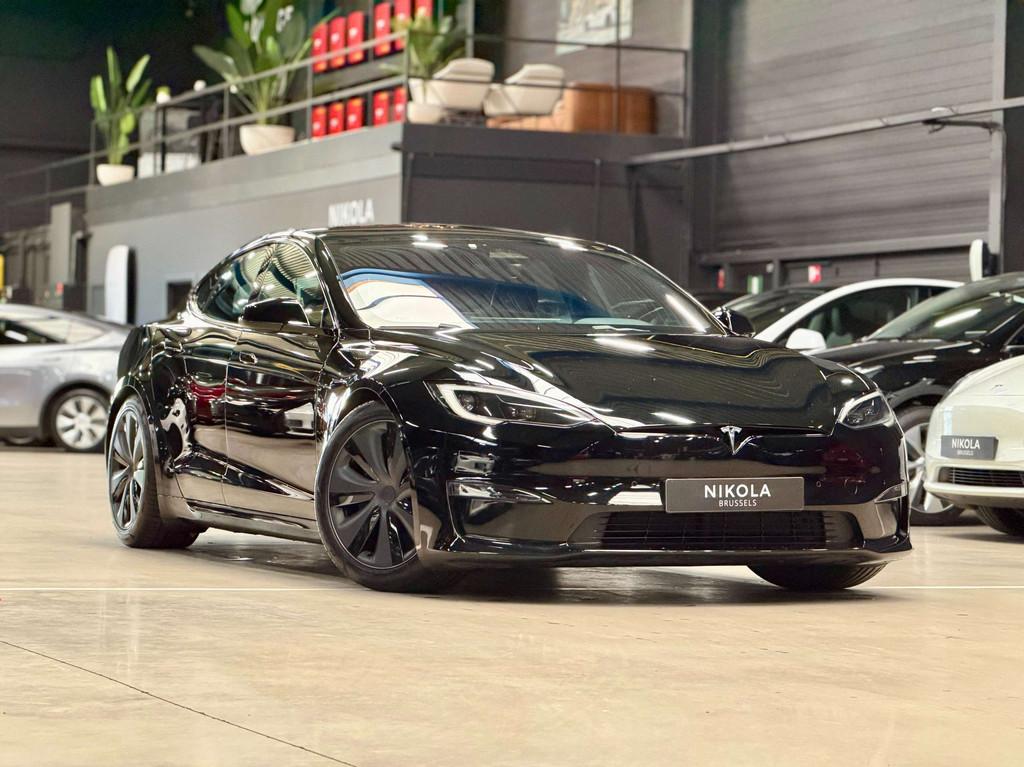 Tesla Model S LONG RANGE - FULL SELF DRIVE ACTIVE - FULL BLA, Auto's, Tesla, Bedrijf, Te koop, Model S, 4x4, ABS, Adaptieve lichten