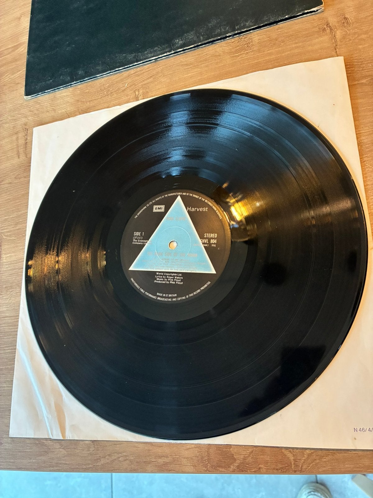 Pink floyd eerste persing, Ophalen, Zo goed als nieuw