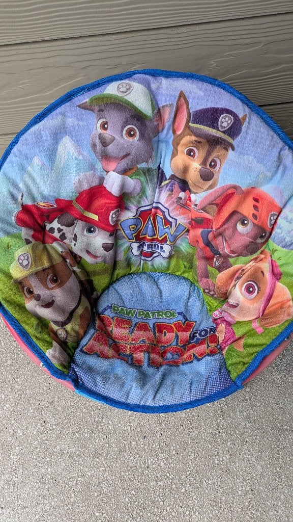 Zeteltje Paw Patrol, Ophalen, Gebruikt