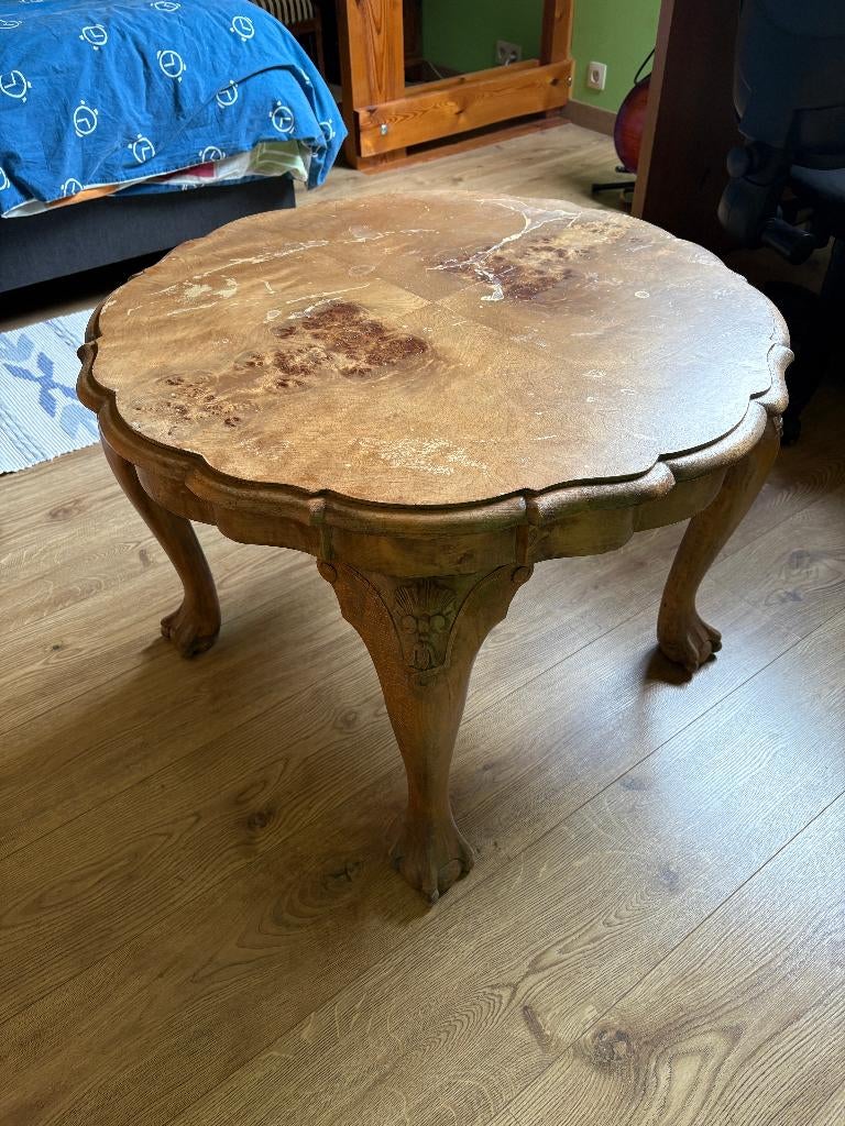 Table de salon en bois massif, Enlèvement, Utilisé