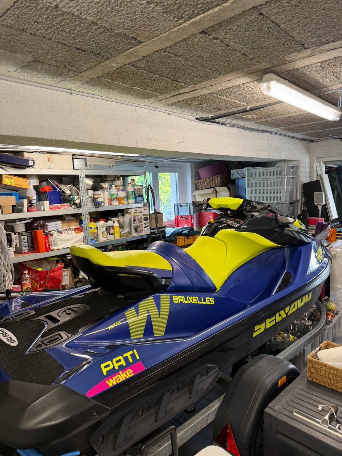 Sea-Doo Wake 170 – 2020 – 105h – Remorque comprise, Sports nautiques & Bateaux, Enlèvement, Utilisé, Électrique