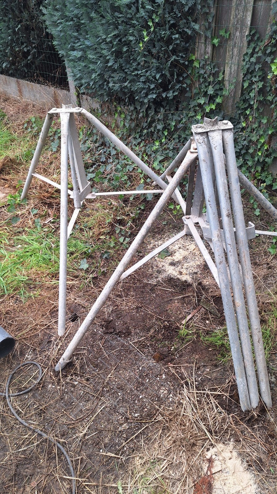 schoorvoet driepikkel, Ophalen, Gebruikt