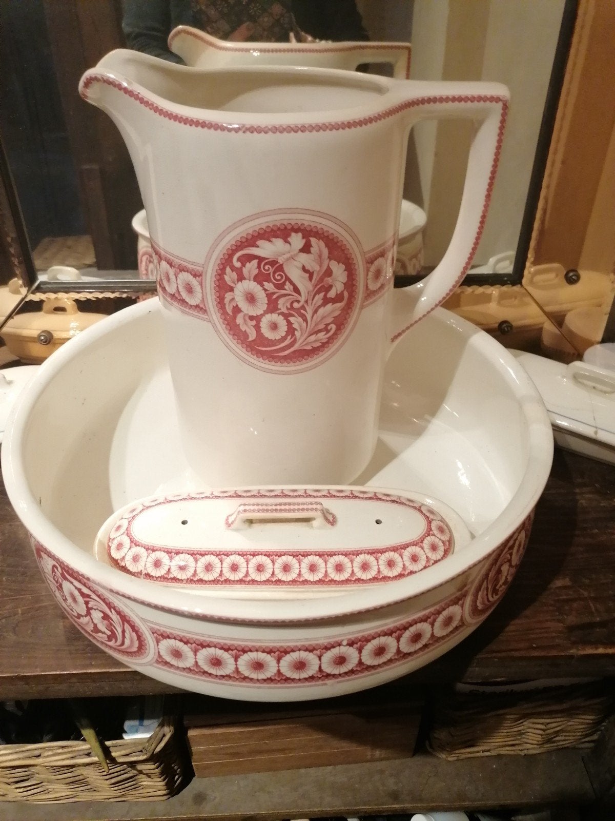 ensemble lavabo vintage, Enlèvement