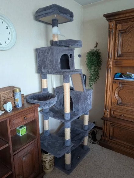 Grote kattenkrabpaal, Dieren en Toebehoren, Ophalen, Zo goed als nieuw, Krabpaal