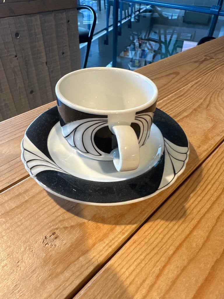 Koffie tassen + borden, Antiek en Kunst, Ophalen