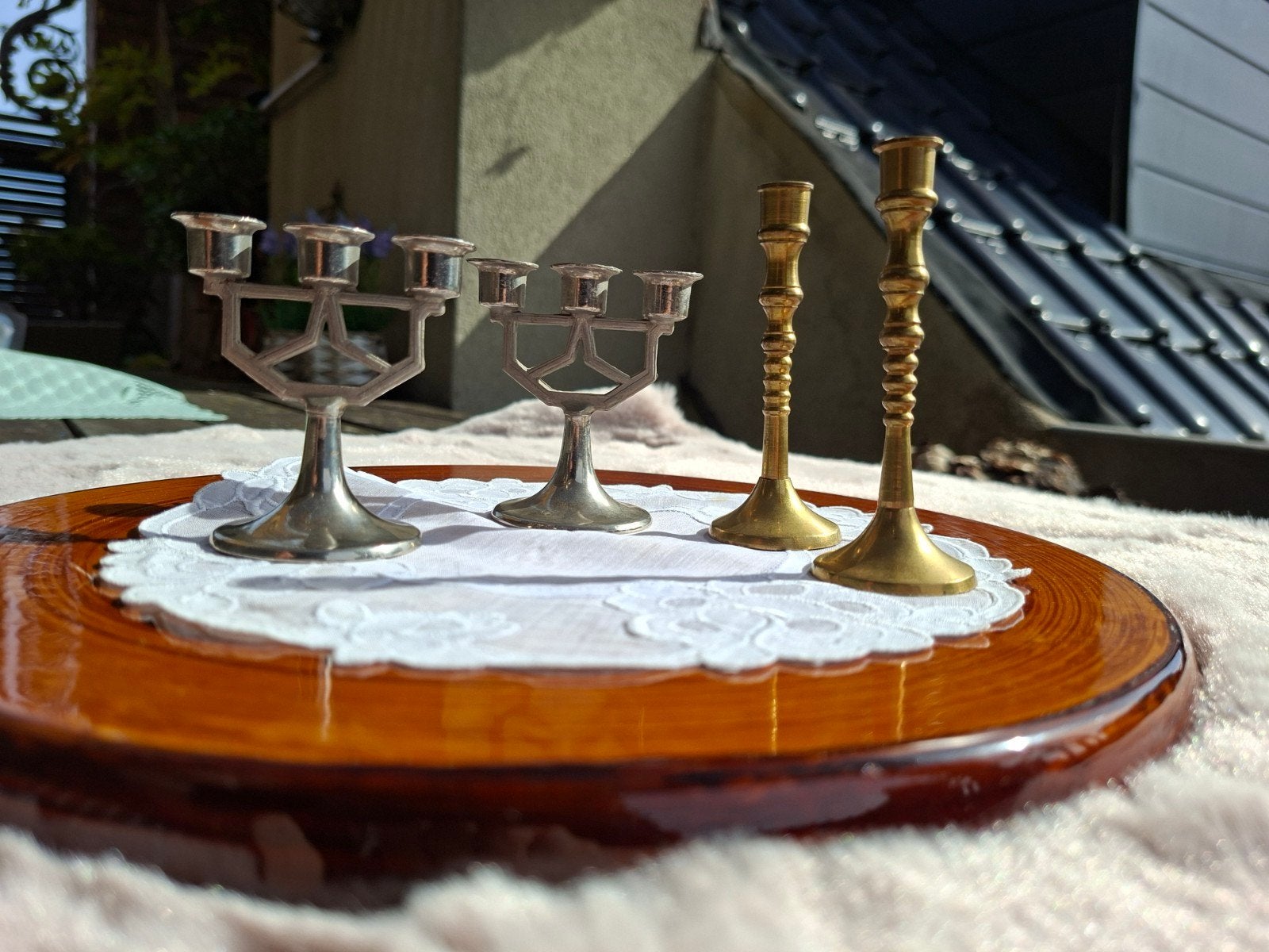 Kandelaartjes kleine versie . Samen te koop., Antiek en Kunst, Ophalen of Verzenden