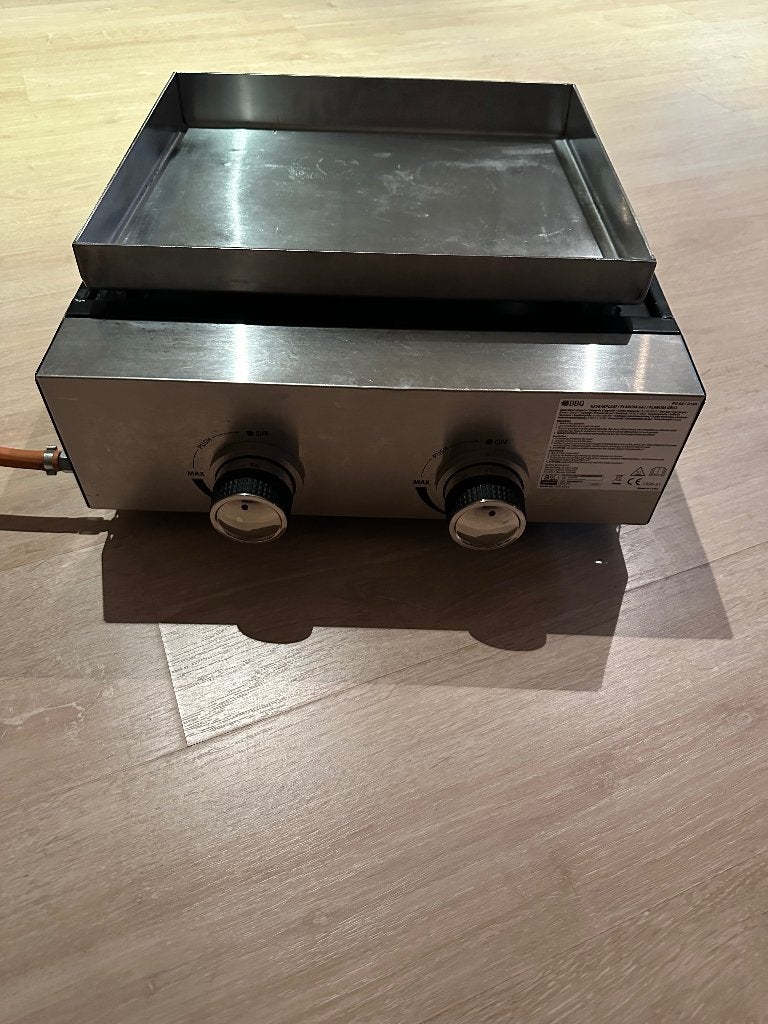 bakplaat, Ophalen, Gebruikt, Fornuis, Frituur en Grillen