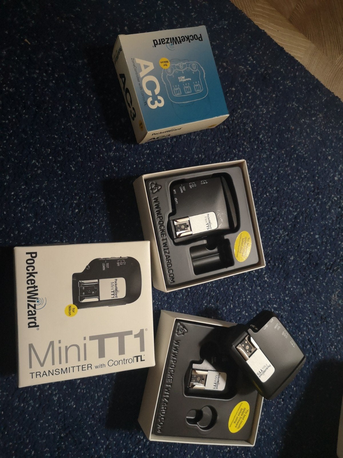 Pocket Wizard Mini TT1 FLEX TT5, AC3 (pour Nikon), Enlèvement, Nikon, Sans fil