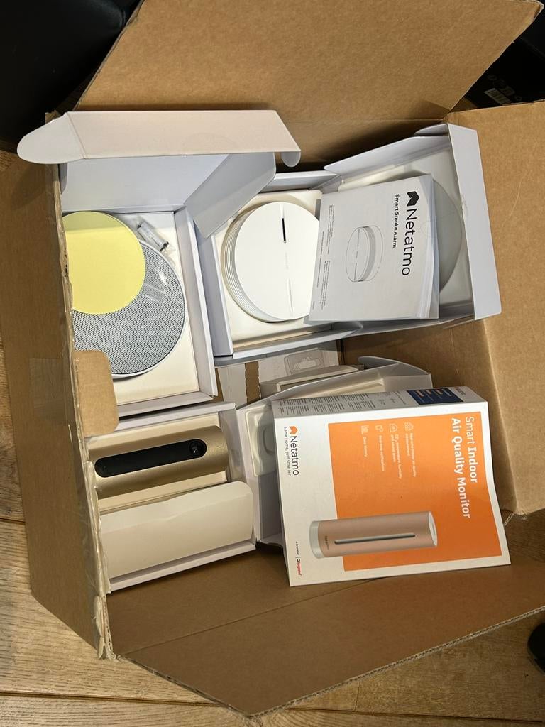 Netatmo smart Security pack, Doe-het-zelf en Bouw, Ophalen of Verzenden, Zo goed als nieuw, Sirene