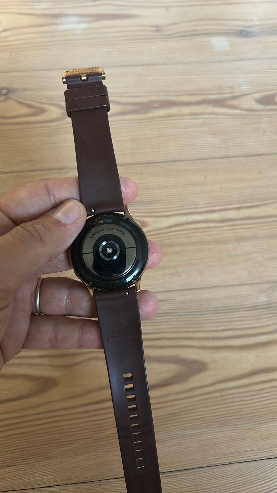 Samsung Galaxy Watch – 2019 – in zeer goede staat, Étanche, Comme neuf, Enlèvement, Battement de coeur