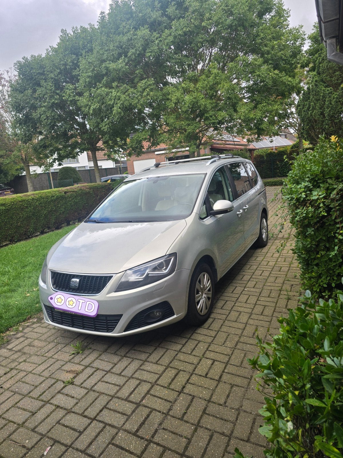 SEAT ALAHAMBRA 2011 AUTOMAT 7 PLACES, Automaat, Euro 5, Alcantara, 7 zetels