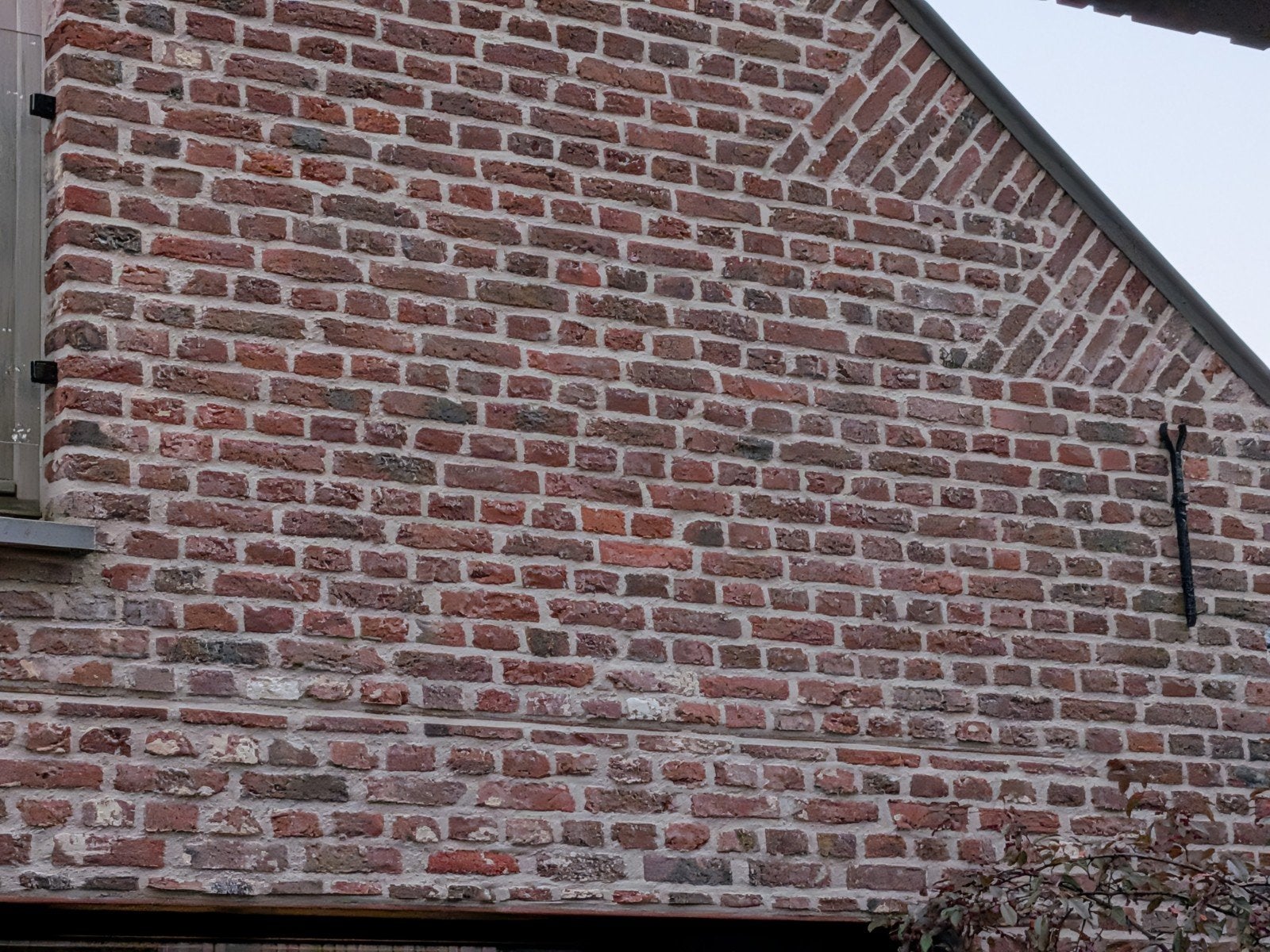 handgevormde zuivere bakstenen uit molenhuis +-250 stuks, Doe-het-zelf en Bouw, Ophalen