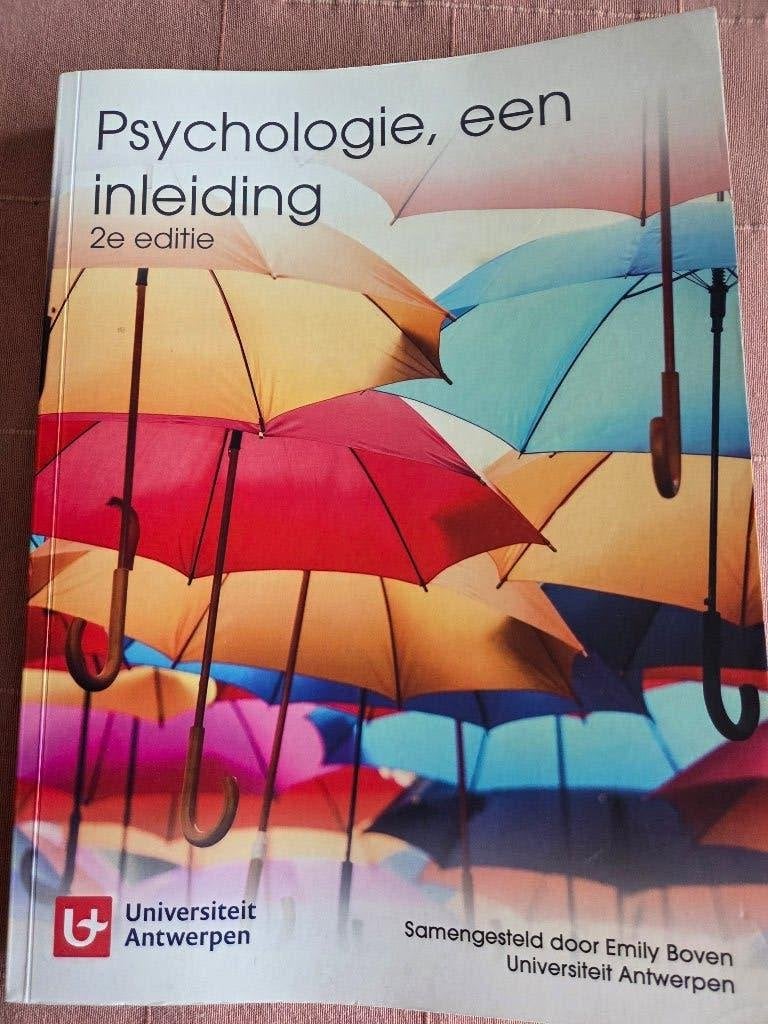 Phychologie, een inleiding, Ophalen of Verzenden, Gelezen, Pearson
