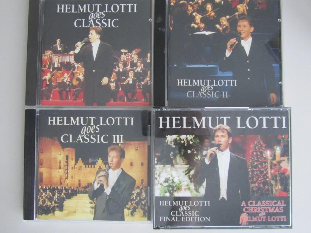 LOTJE CDS VAN HELMUT LOTTI (CLASSICS), CD & DVD, Enlèvement ou Envoi, Du modernisme à nos jours, Utilisé, Chant