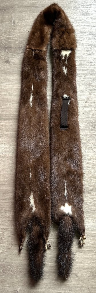 Sjaal van nertsbont uit de jaren 60., Kleding | Dames, Maat 38/40 (M), Sans marque, Ophalen of Verzenden, Zo goed als nieuw