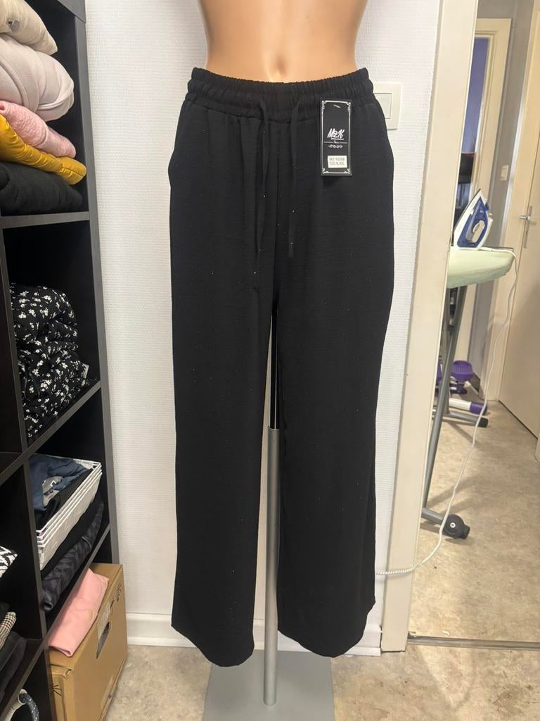Pantalon large large neuf, Enlèvement ou Envoi, Neuf, Noir, Longs
