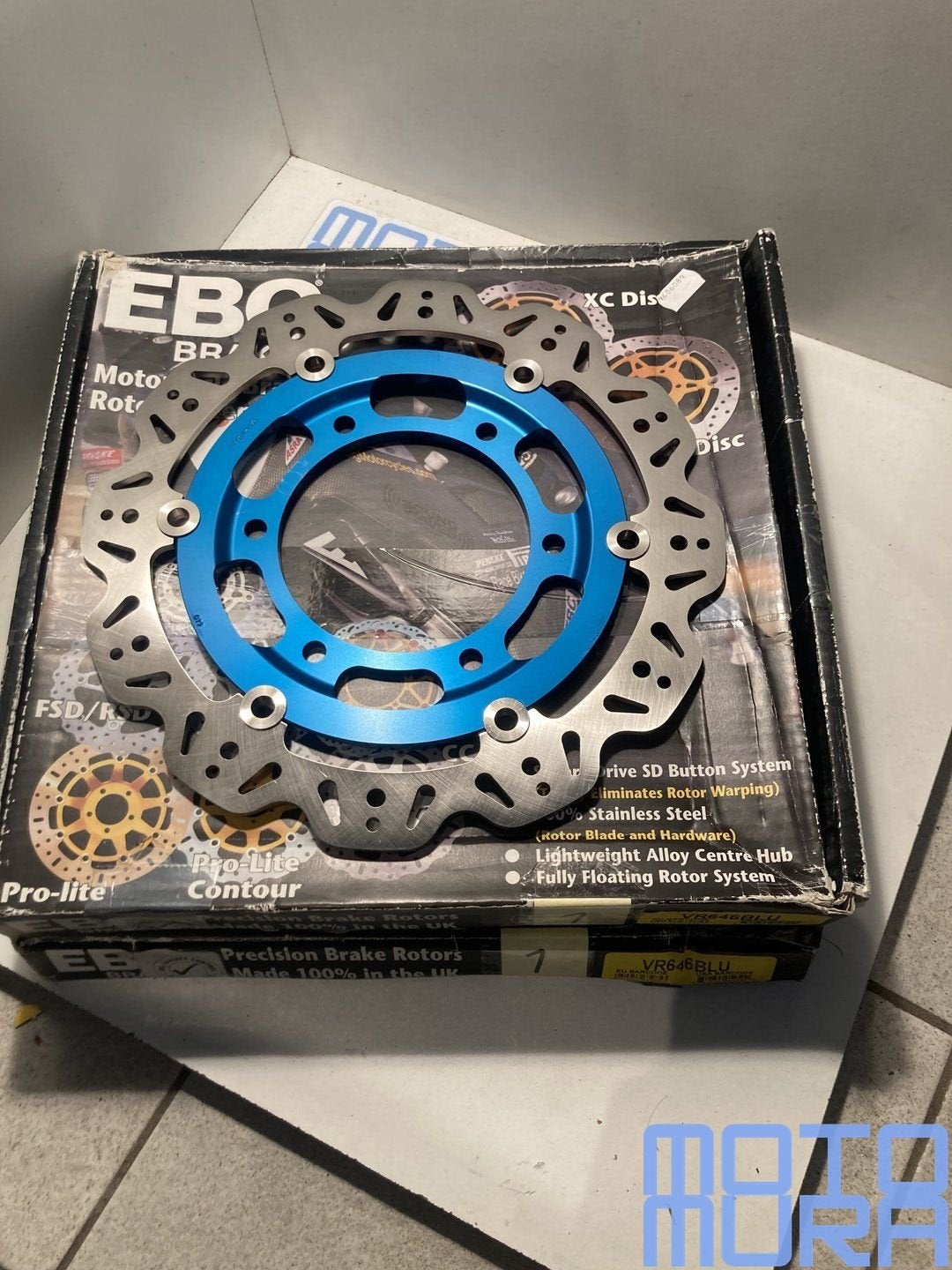 EBC MD646 remschijf Triumph Trident 750 900 1992 - 1998 Spri, Motos, Neuf, -, -, -