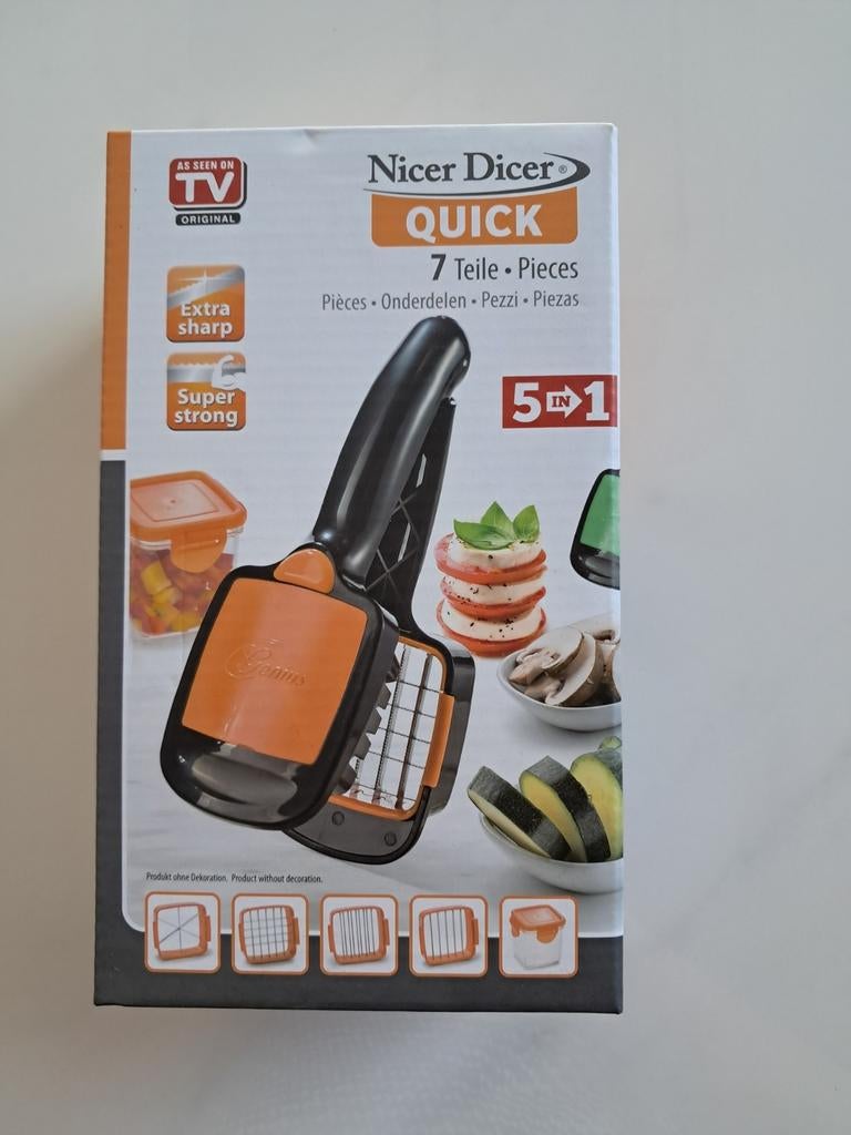 Nicer dicer quick nieuwstaat, Ophalen