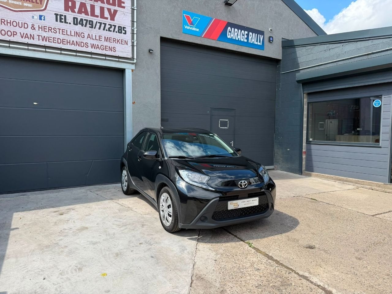 Toyota Aygo X Prologue Basis (bj 2023), Auto's, Toyota, 4 zetels, Stof, 72 pk, Zwart