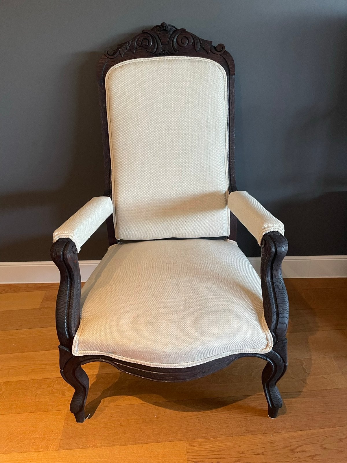 Voltaire fauteuil volledig gerenoveerd, Enlèvement