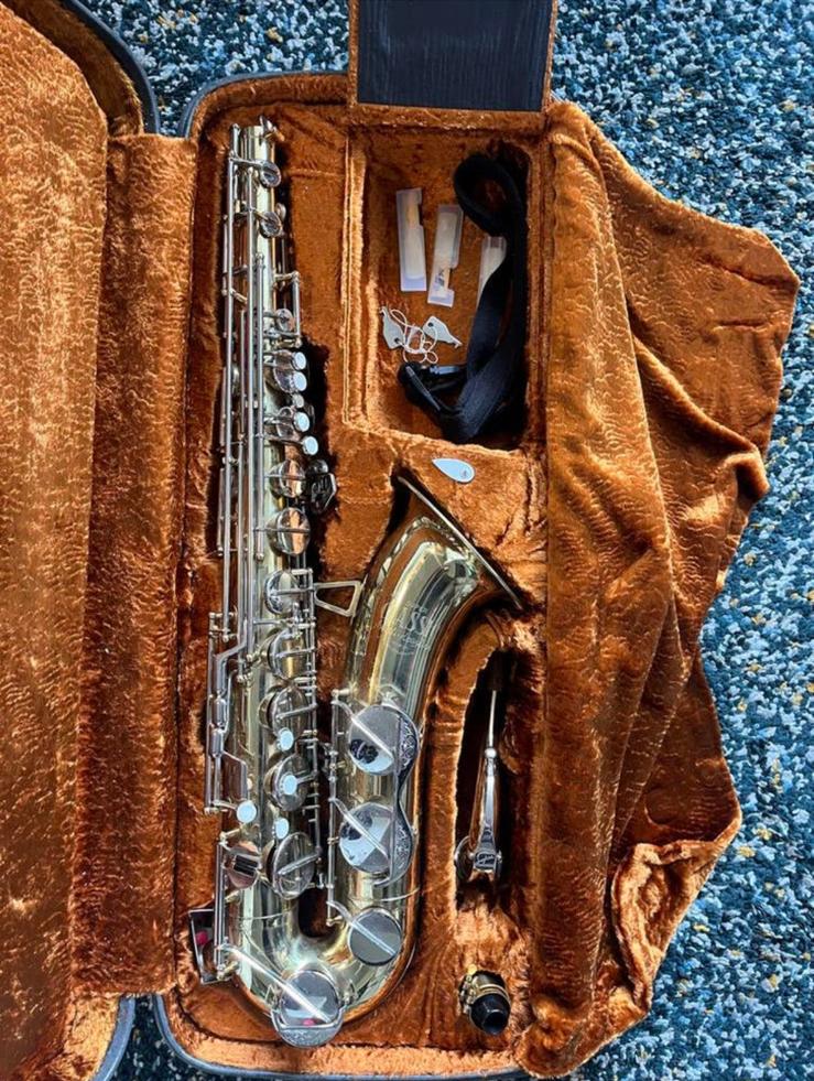 Amati Kraslice Super Classic Tenorsaxofoon, Musique & Instruments, Enlèvement ou Envoi, Comme neuf, Avec valise