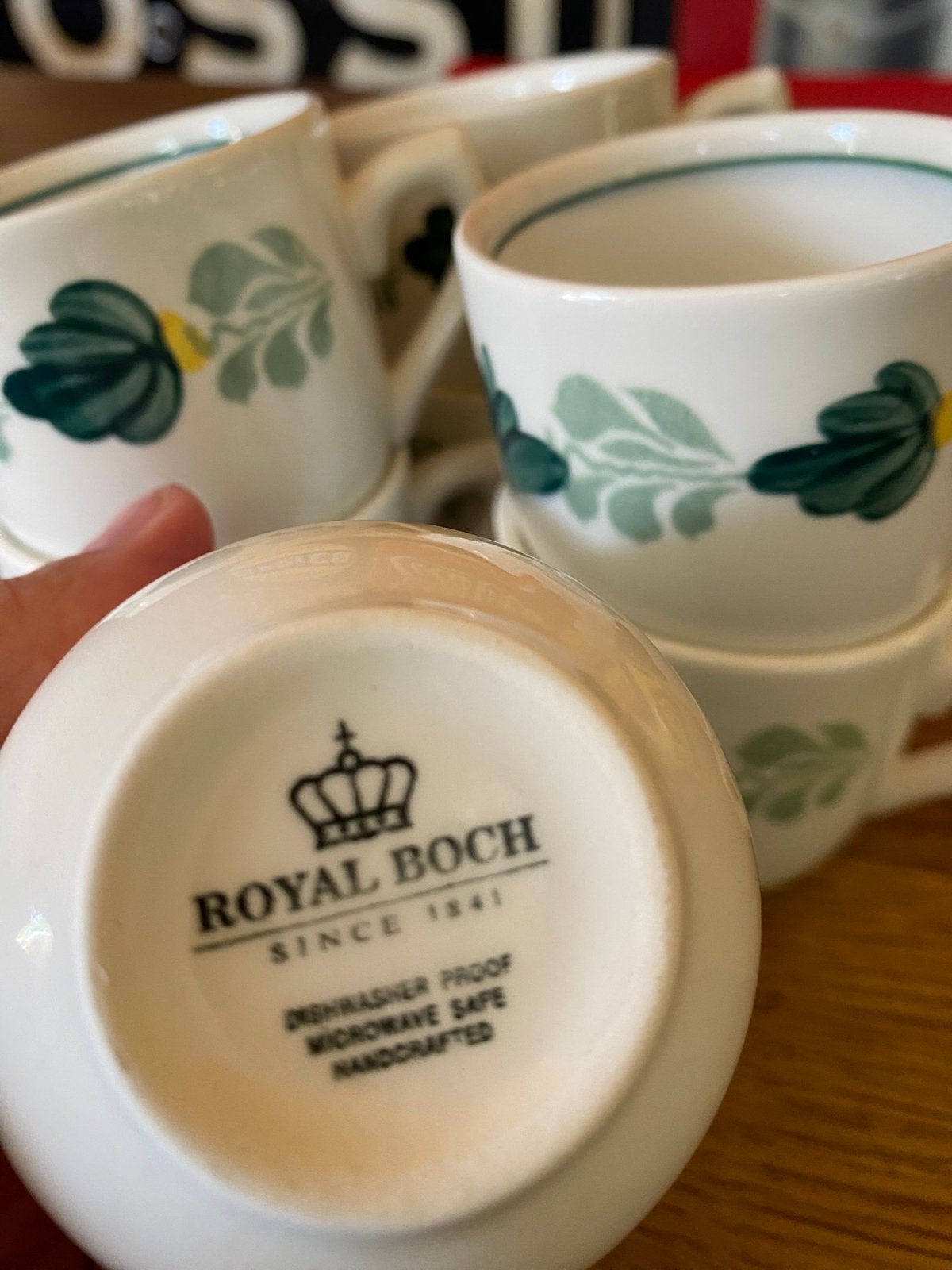7 sachets de café Boerenbont Argenteuil Boch, Antiquités & Art, Enlèvement ou Envoi