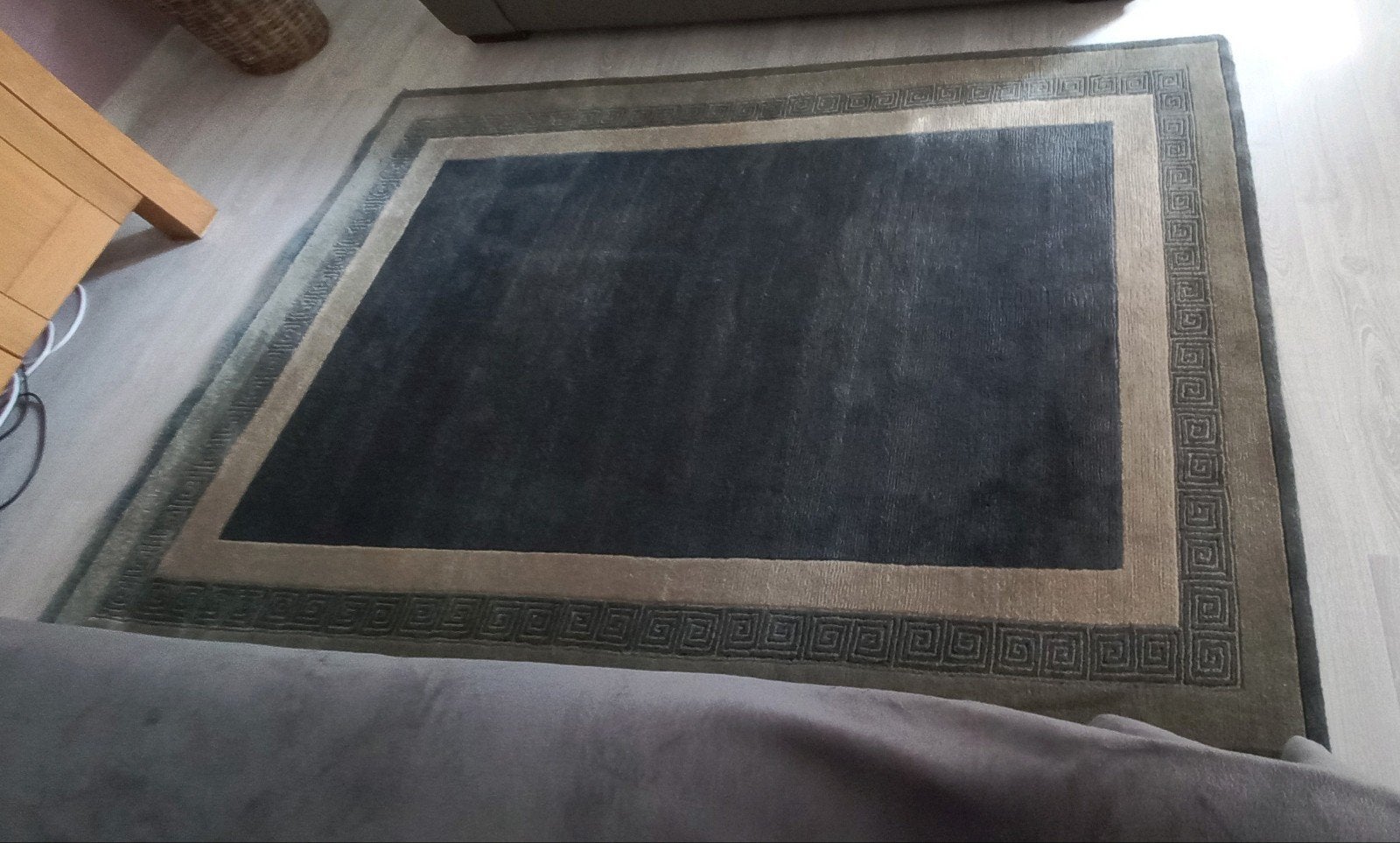 vloerkleden - Mat - Tapijt, Huis en Inrichting, Stoffering | Tapijten en Vloerkleden, Ophalen, Zo goed als nieuw, Blauw, Rechthoekig