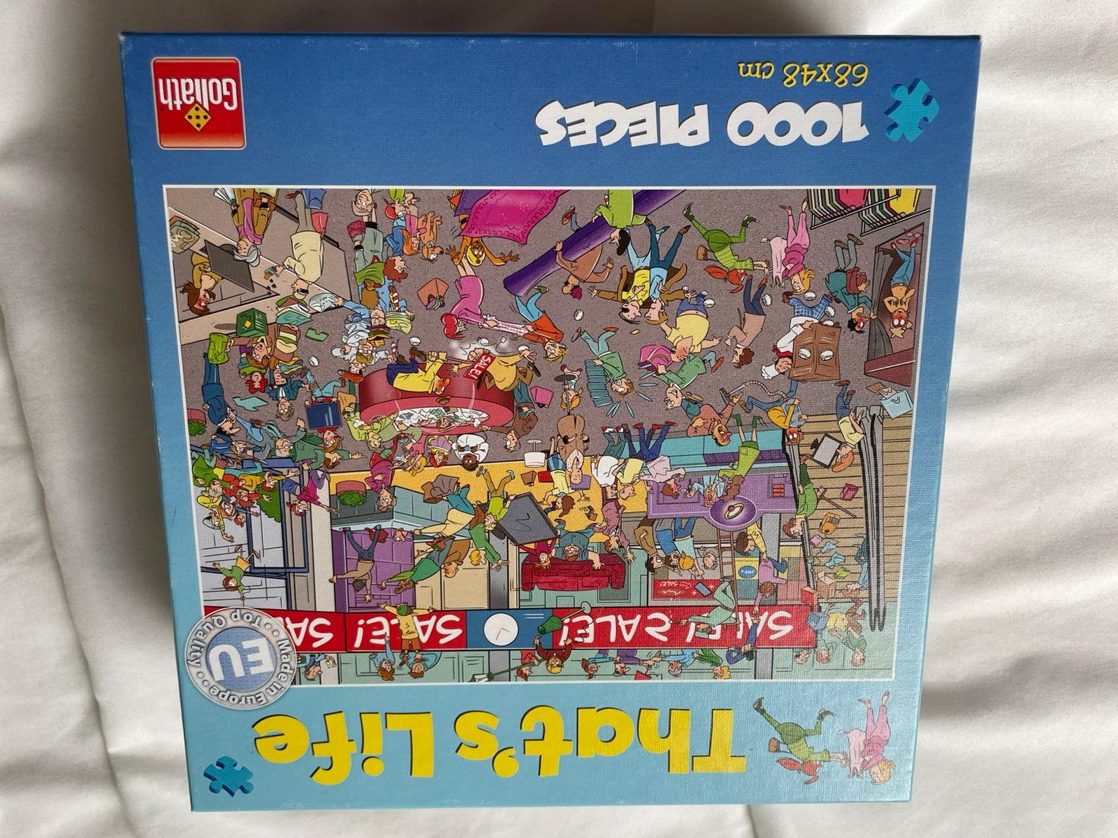 Puzzel 1000 stukjes, Hobby en Vrije tijd, Ophalen, Zo goed als nieuw