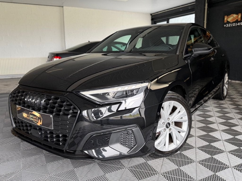 Audi A3 2.0TDI S-Tronic 1er Propriétaire Garantie 1 An, Cuir, Phares entièrement LED, Achat, Euro 6