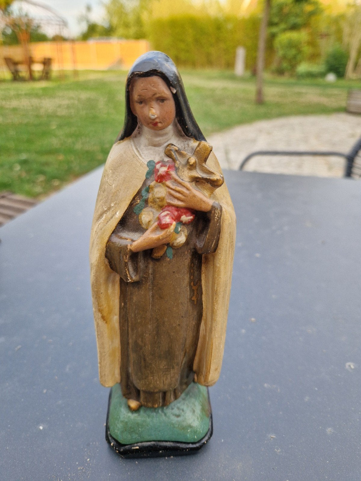 Statue religieuse sainte Thérèse de Lisieux, Antiquités & Art, Enlèvement ou Envoi