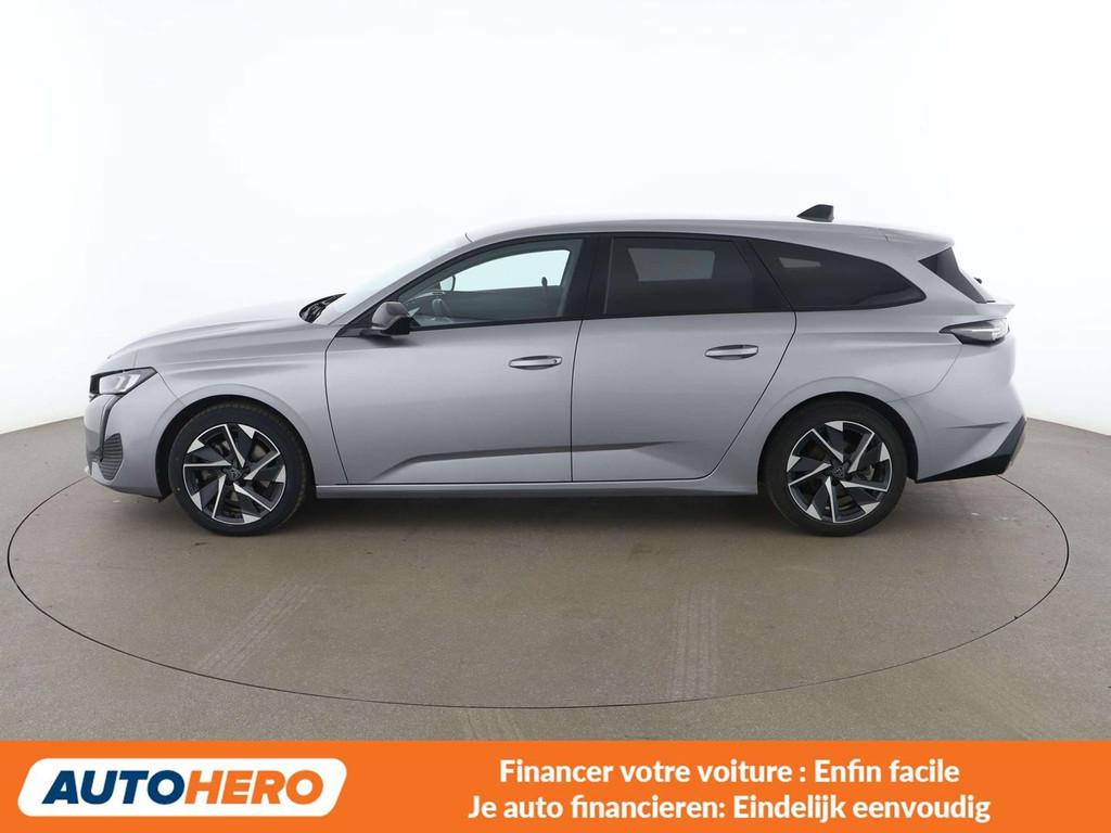 Peugeot 308 1.5 Blue-HDi Allure (bj 2024, automaat), Stof, Gebruikt, 96 kW, Zilver of Grijs