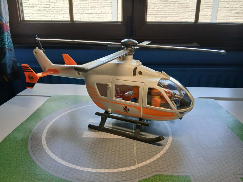 Hélicoptère Playmobil, Enfants & Bébés, Enlèvement ou Envoi
