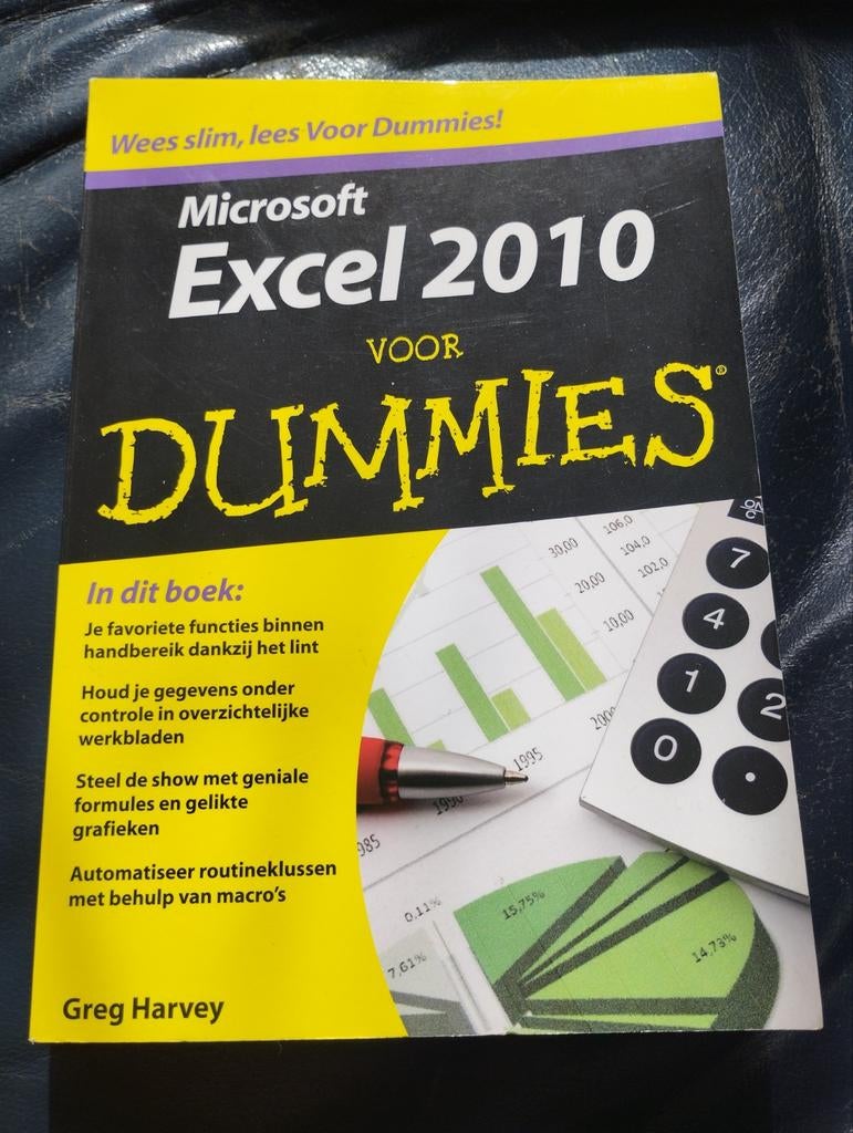 Microsoft Excel 2010 voor dummies, Boeken, Ophalen of Verzenden